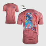 Футболка Zero Foxtrot Miyamoto Musashi Tee | Heather Mauve