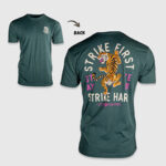 Футболка Zero Foxtrot Strike Hard Tee | Forest Green