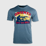 Футболка Zero Foxtrot Give'em Hell Tee | Indigo