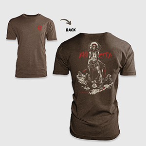 Футболка Zero Foxtrot Warrior Akicita Tee | Espresso