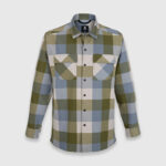 Сорочка Vertx Last Line of Defense Stretch Tactical Flannel | Green Mountain Buffalo Plaid