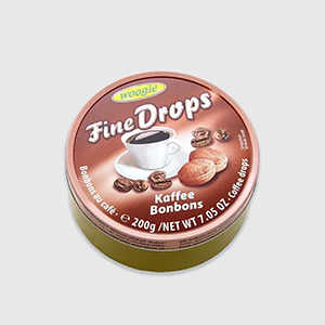 Льодяники Woogie Fine Drops зі смаком кави 200г