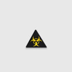 Патч Abrams Biohazard | Yellow Black