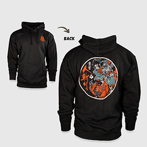 Худі Zero Foxtrot Namakubi Hoodie | Black