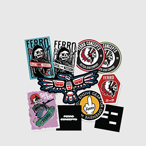Стікер пак (набір наліпок) Ferro Concepts Sticker Pack