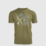 Футболка Zero Foxtrot Keeps Me Warm Tee | OD Green