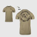 Футболка Eberlestock Bear Skull Tee | Sage