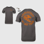 Футболка Eberlestock Bear Skull Tee | Gunmetal