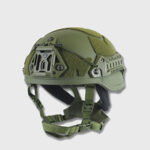 Балістичний шолом  NIJ IIIA Sestan-Busch Helmet BK-ACH-MC з комплектом додаткових подушок | OD Green
