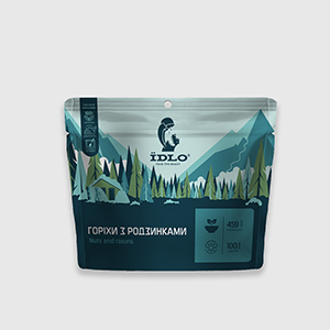 Горіхи ЇDLO з родзинками 100 г