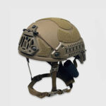 Балістичний шолом NIJ IIIA Sestan-Busch Helmet BK-ACH-HC з комплектом додаткових подушок | Coyote