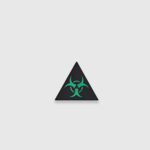 Патч Abrams Biohazard | Green Black