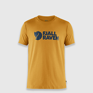 Футболка FJALLRAVEN Logo T-shirt M | Ochre