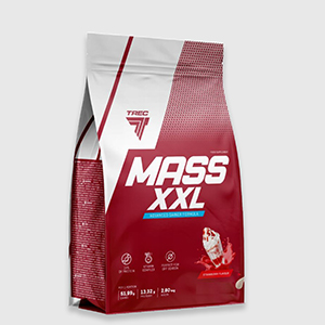 Гейнер TREC NUTRITION MASS XXL 3000 g | Strawberry
