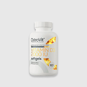 Вітамін D3 OstroVit Vitamin D3 2000 IU 60 caps