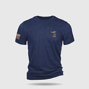 Футболка Nine Line Dropline Logo T-Shirt Navy