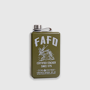 Фляга Zero Foxtrot Fafo | OD Green