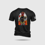 Футболка Nine Line Stained Glass Firefighter | Black