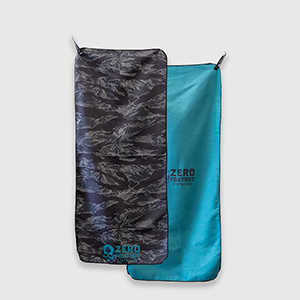 Рушник Zero Foxtrot Microfiber Gym Towel |  Black Tiger Stripe