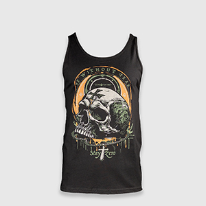Майка Zero Foxtrot Without Fear Tank | Dark Gray
