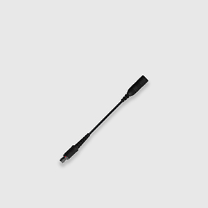 Кабель Invisio HC01 – TJ-105 (Peltor Comtac – Stereo Адаптор) INV12783 | Black