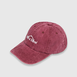 Кепка PSD Work&Travel” PSDinfo® KILLHOUSE | Burgundy