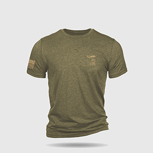 Футболка Nine Line Dropline Logo T-Shirt | Olive