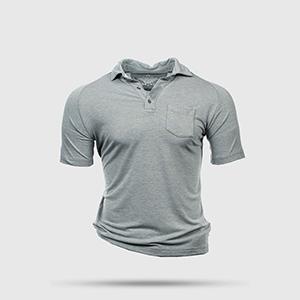 Поло Nine Line Polo – SFG Performance Tri-blend | Grey