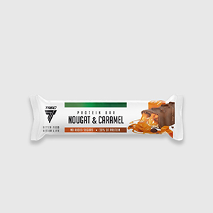 Протеїновий батончик TREC NUTRITION PROTEIN BAR 46 g | Nougat-caramel