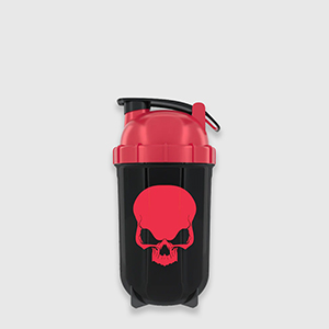 Шейкер Genius Nutrition Shaker WARCRY 500 ml | Black/Red