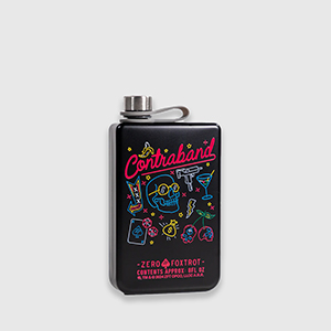 Фляга Zero Foxtrot Contraband | Black