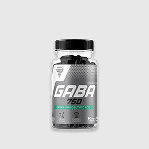 Гамма-аміномасляна кислота GABA TREC NUTRITION 750 60 caps