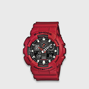 Годинник Casio G-SHOCK Classic GA-100B-4AER | Red