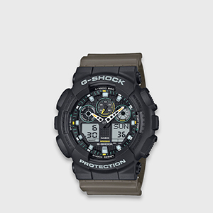 Годинник Casio G-SHOCK Classic GA-100TU-1A3ER | Olive