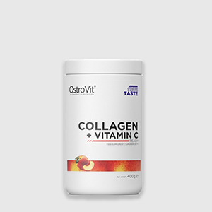 Комплекс OstroVit Collagen + Vitamin C 400 g | Peach