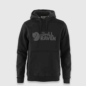 Худі FJALLRAVEN Logo Hoodie M | Black