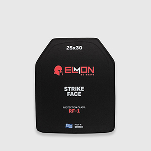 Бронеплита Elmon ДСТУ-3/NIJ-RF1 25х30см | Black