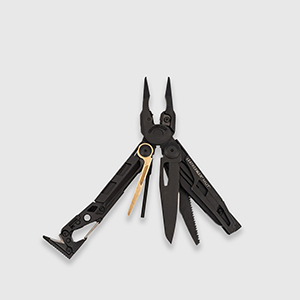 Мультитул Multi-Tool Leatherman MUT Black, чохол Molle | Olive