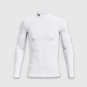 Термореглан Under Armour UA CG Armour Comp Mock | White