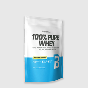 Протеїн BiotechUSA 100% Pure Whey 1000 g | Banana