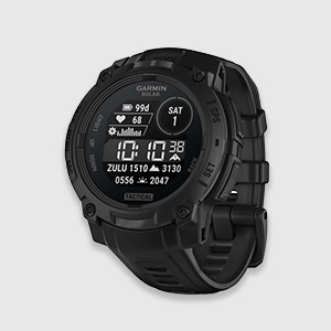 Смарт-годинник Garmin Instinct 3 (45 мм) Solar Tactical Edition | Black
