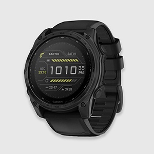 Смарт-годинник Garmin Tactix 8 (51 mm) Solar з Applied Ballistics Ultralight™ | Black