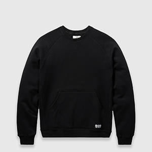 Світшот Zero Foxtrot Smuggler Fleece Crew | Black