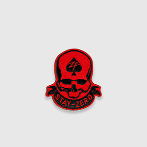 Патч Zero Foxtrot Skull Blood Patch