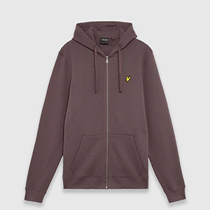 Реглан Lyle & Scott ZIP THROUGH HOODIE | Espresso