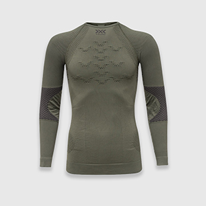 Термофутболка чоловіча з довгим рукавом X-Bionic X-plorer Energizer 4.0 Shirt Long Sleeve Men | Olive green/Anthracite