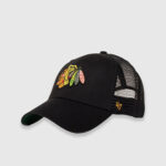 Кепка (Тракер) 47 Brand CHICAGO BLACKHAWKS MES | Black