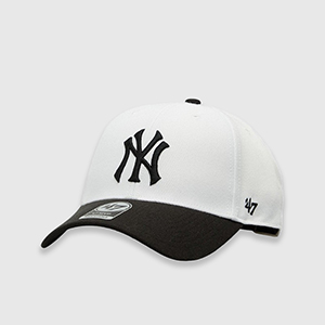 Кепка (MVP) 47 Brand MLB NEW YORK YANKEES SURE SHOT | White