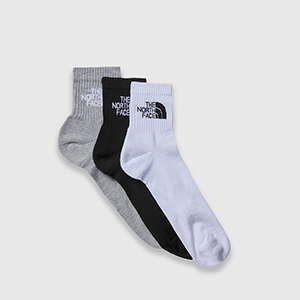 Шкарпетки The North Face Multi Sport Cush Quarter Sock 3p | Black