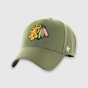 Кепка (MVP) 47 Brand CHICAGO BLACKHAWKS | Khaki